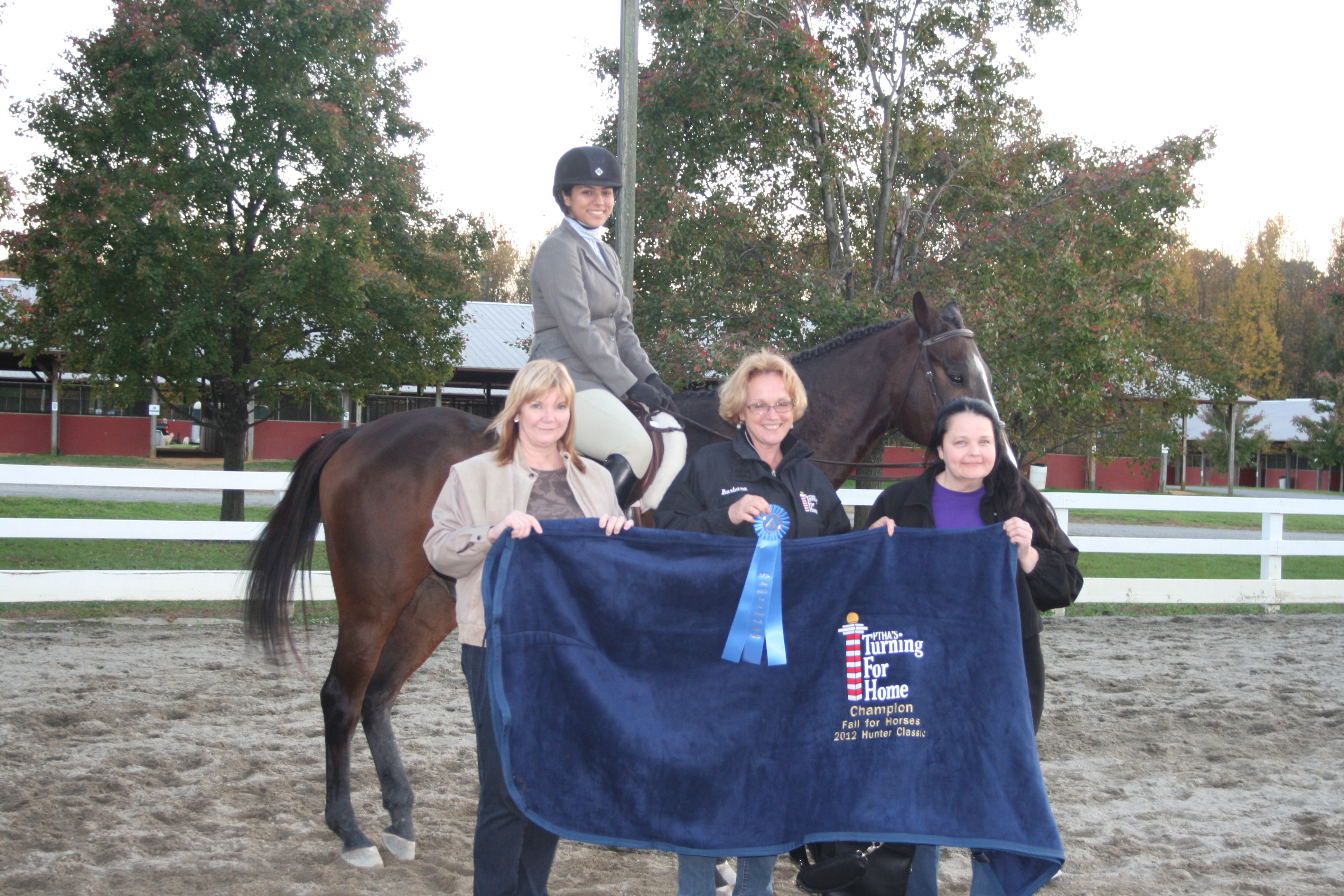 Turning For Home Sponsors Hunter Classic at All Thoroughbred Show