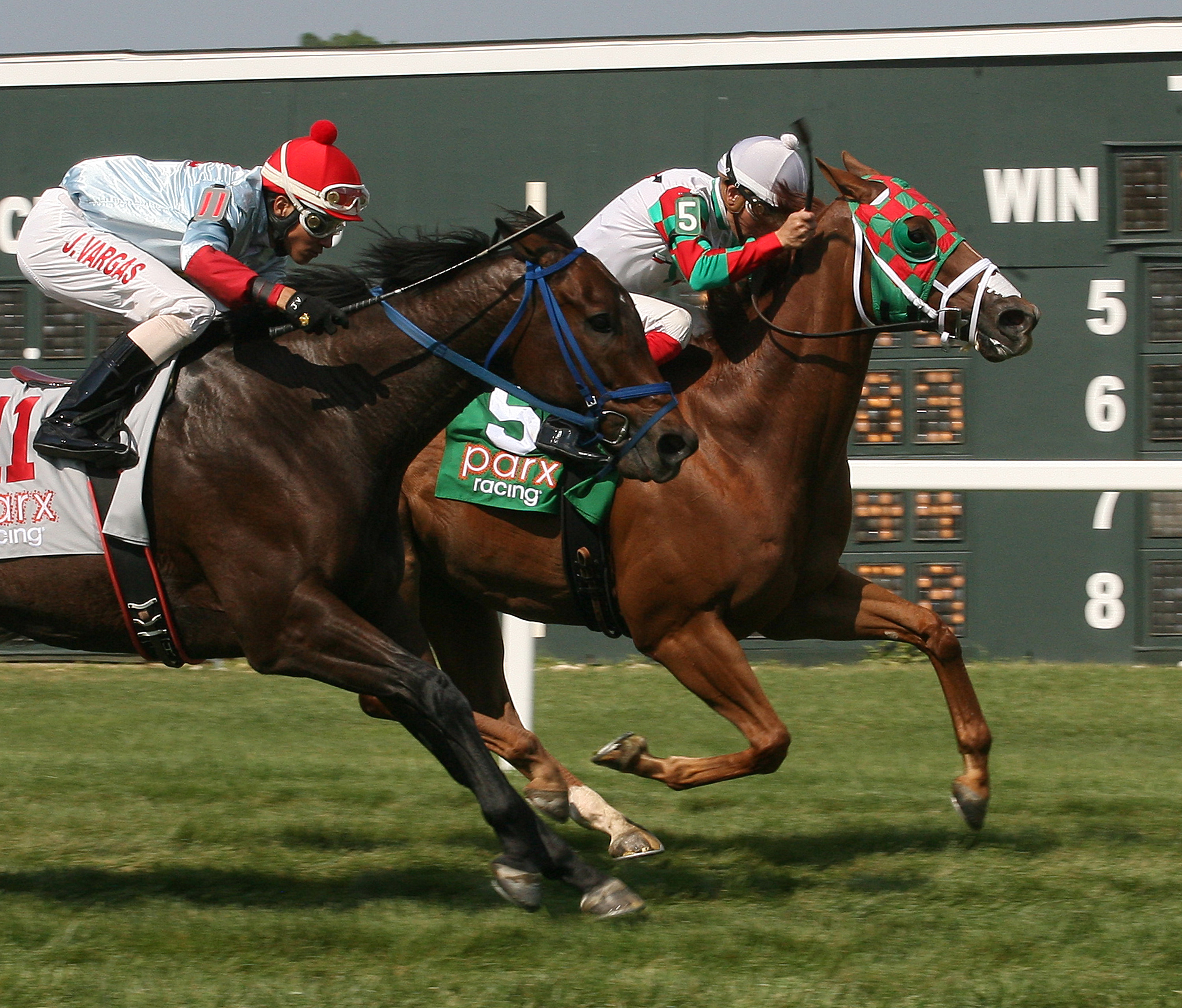 Tightend Touchdown Upsets as Longshots Rule Parx Dash