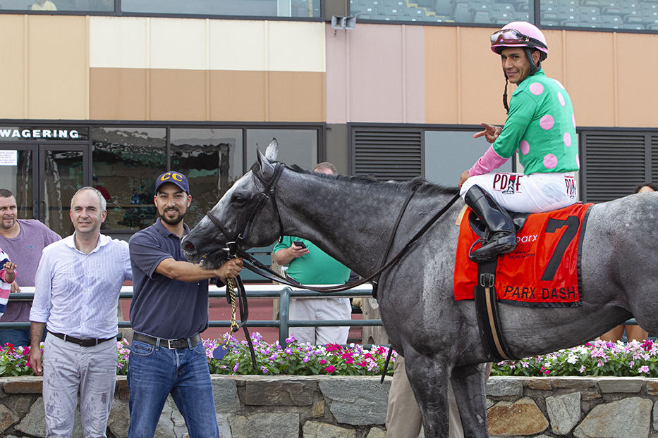 Pure Sensation Sensational in Winning G3 Parx Dash