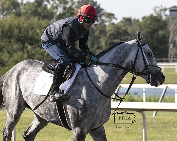 Mother and Son Run on PA Derby Day at Parx