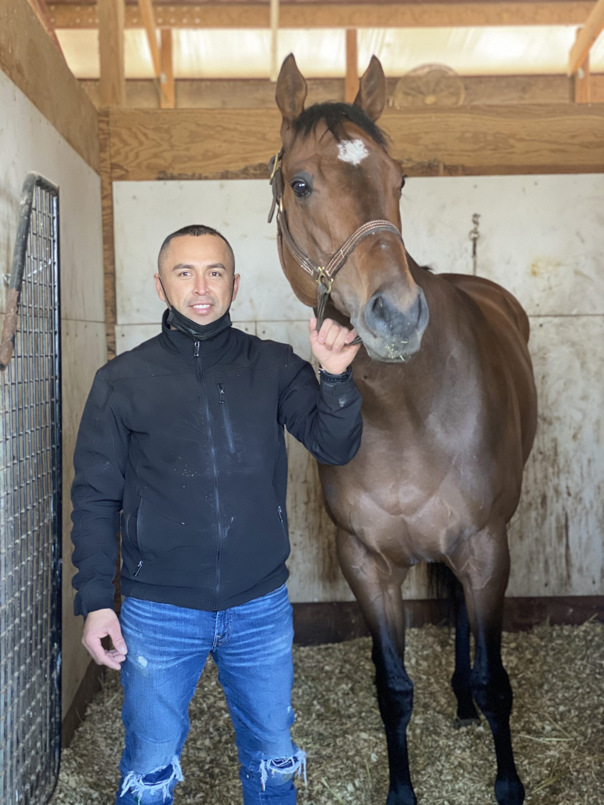 Miguel Penaloza Wins Big One at Laurel